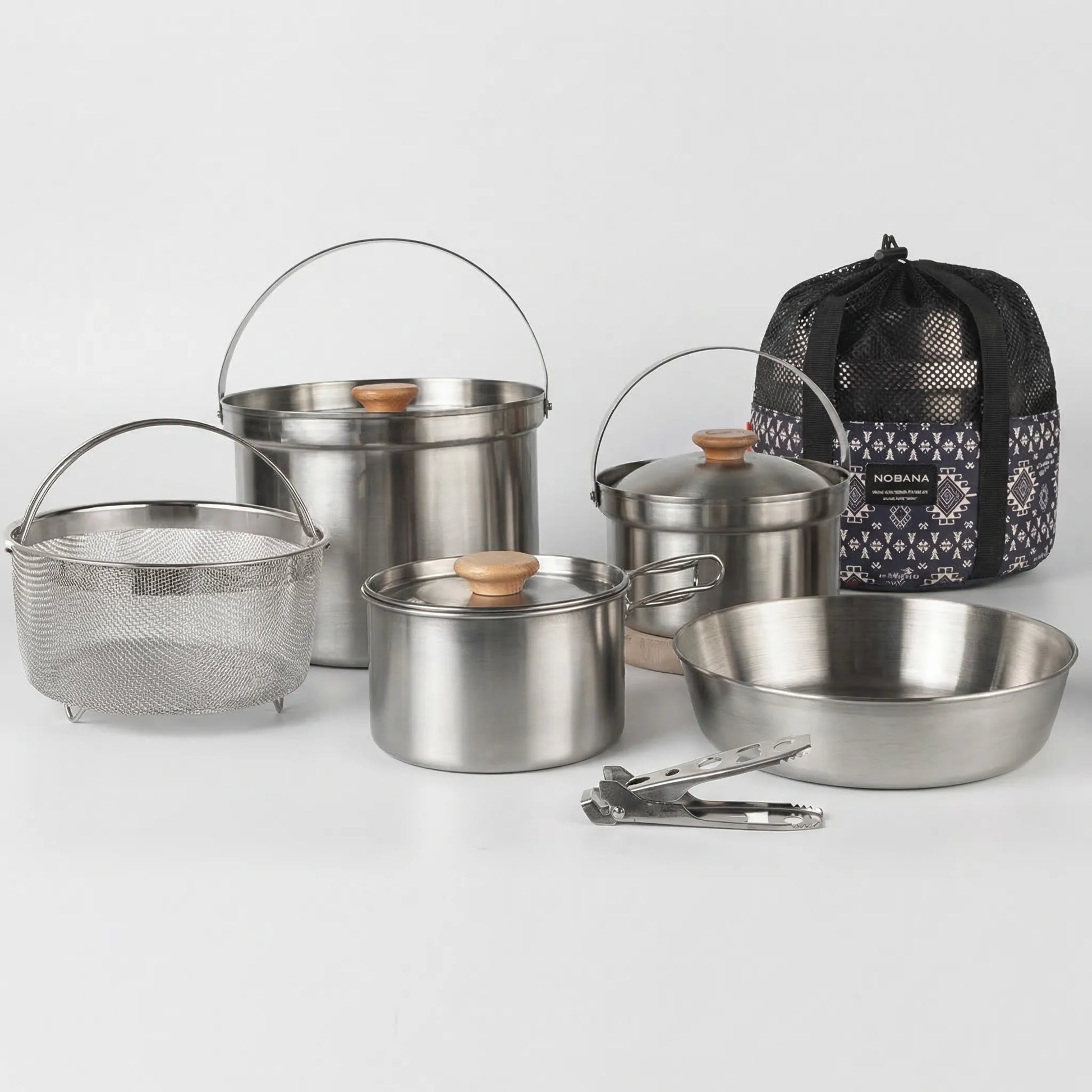Tragbares Und Mehrteiliges Outdoor-Kochset -  Outvenco