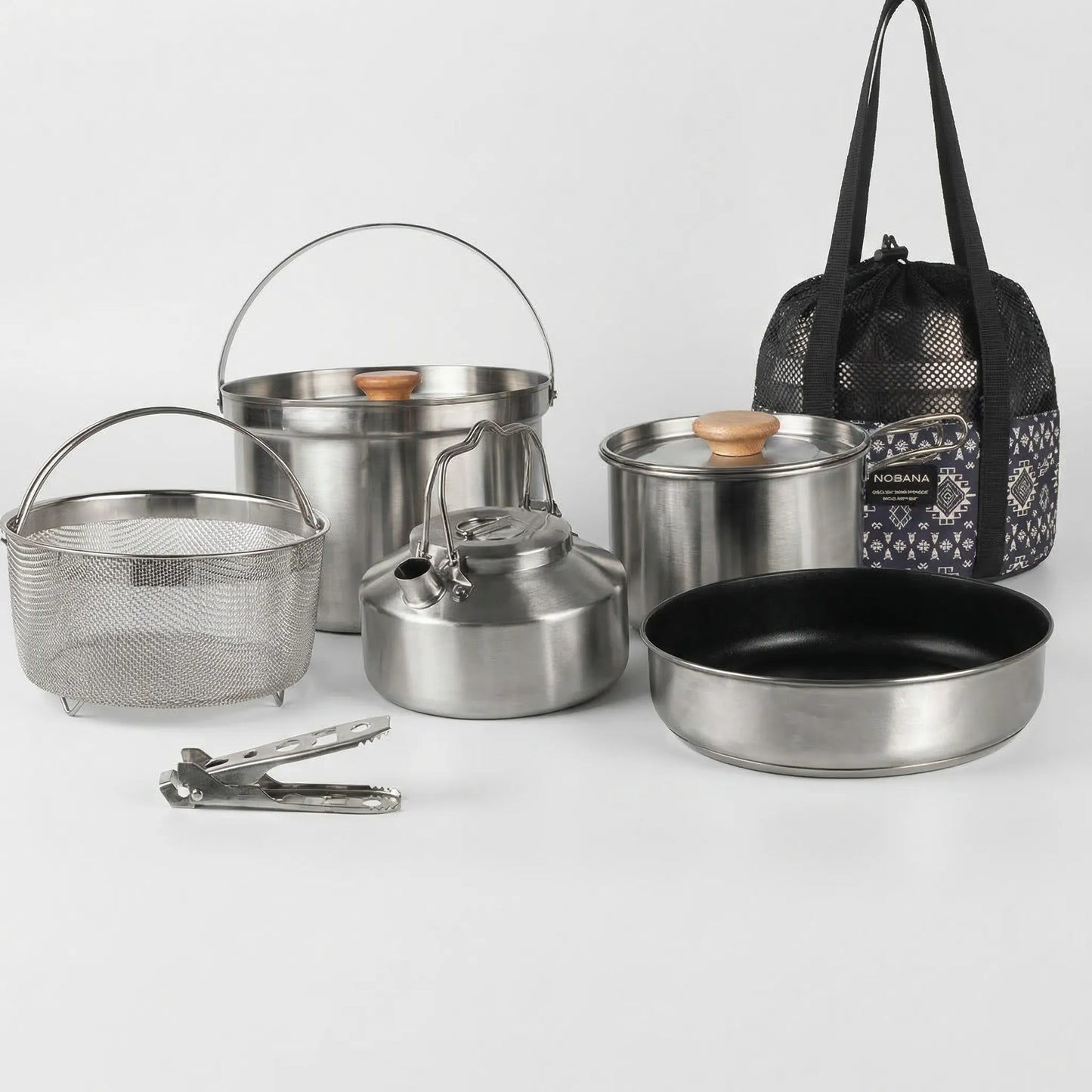 Tragbares Und Mehrteiliges Outdoor-Kochset -  Outvenco