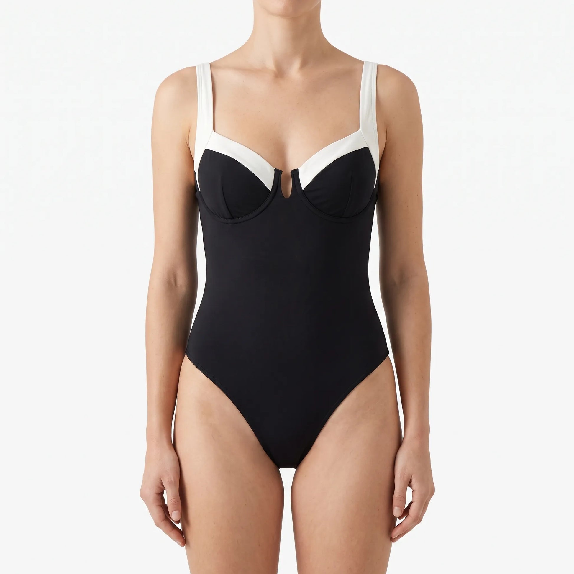 Trägerloser Bodysuit Im Colour-Blocking-Design - Lillian