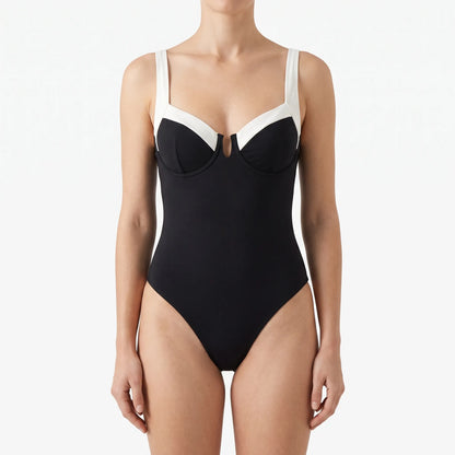 Trägerloser Bodysuit Im Colour-Blocking-Design - Lillian