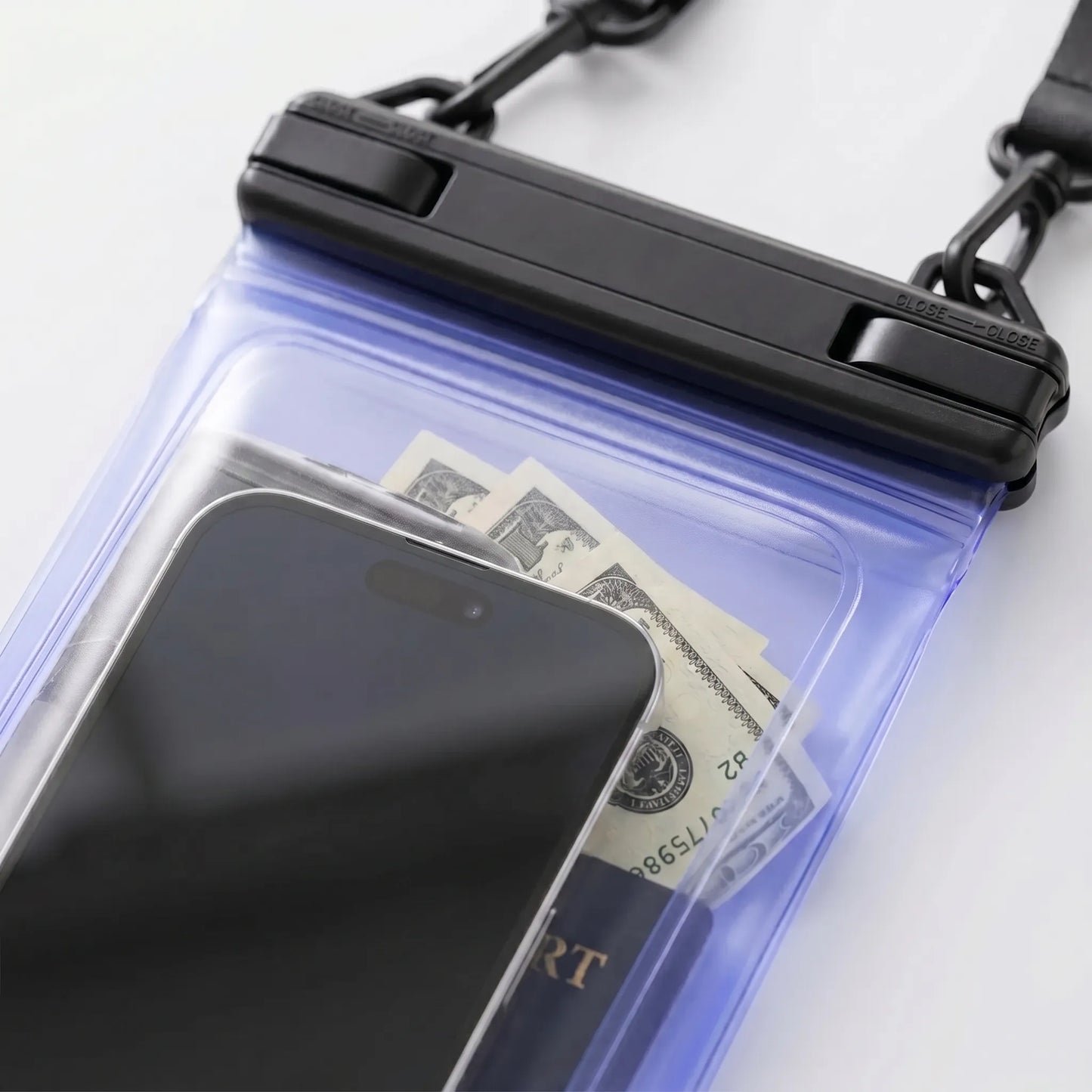 Transparente Touchscreen-Handytasche - Flotex