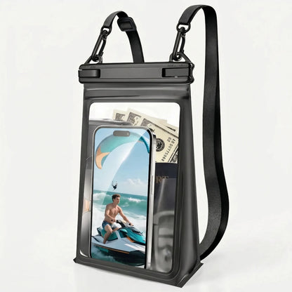 Transparente Touchscreen-Handytasche - Flotex