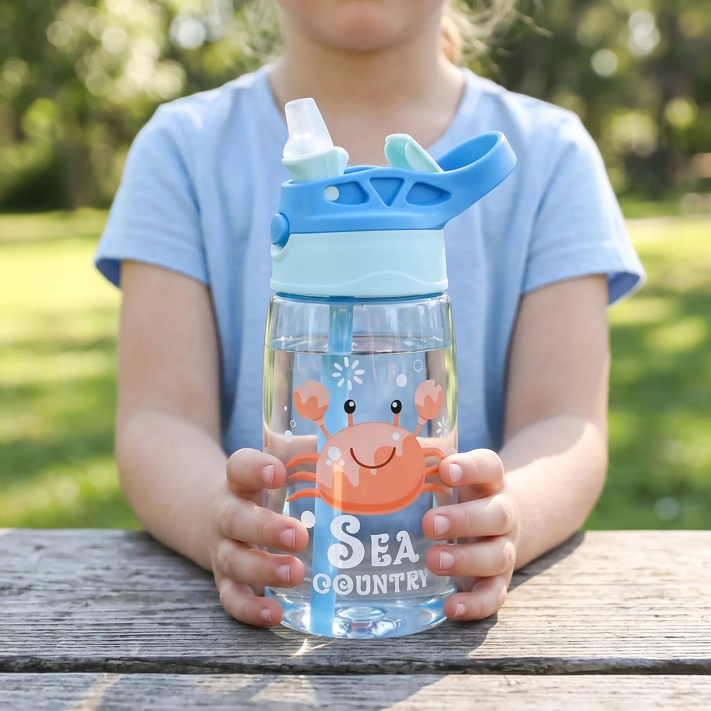 Transparente Trinkflasche Für Kinder - Aquazee