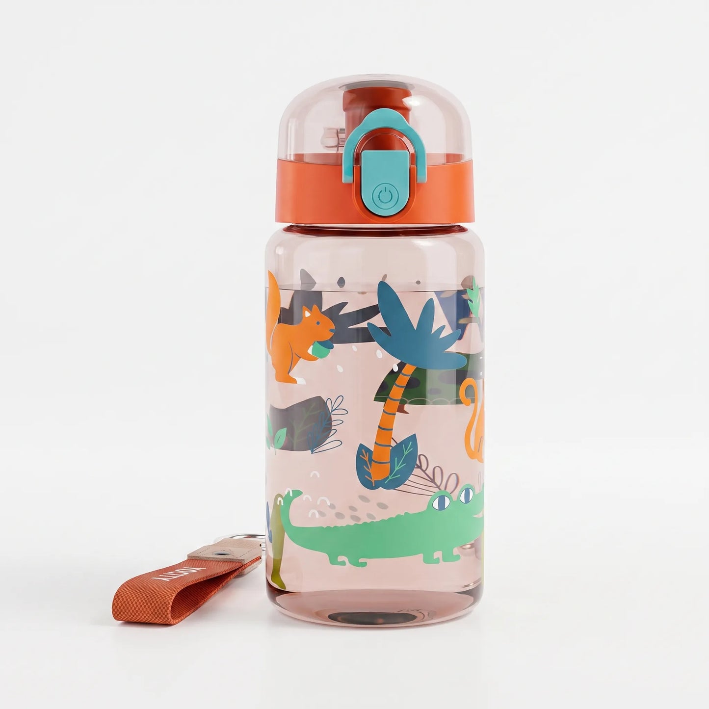 Transparente Trinkflasche Kinder Mit Print - Zydro