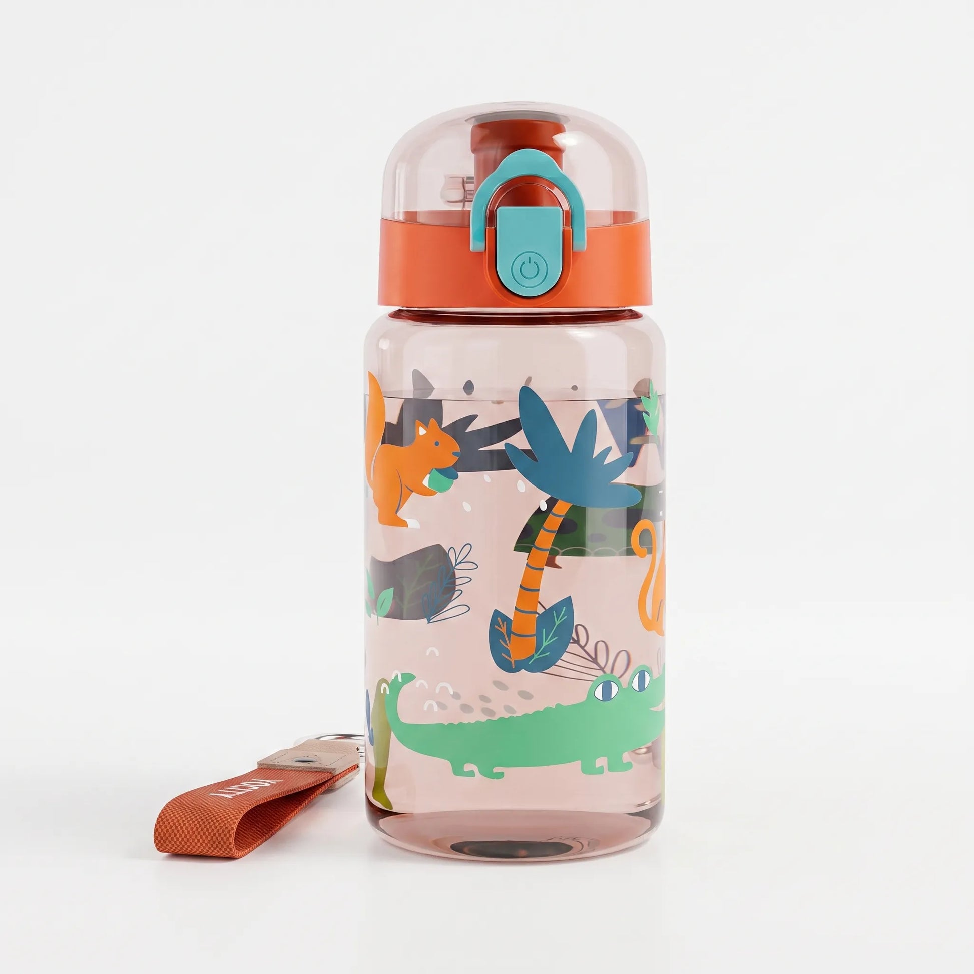 Transparente Trinkflasche Kinder Mit Print - Zydro