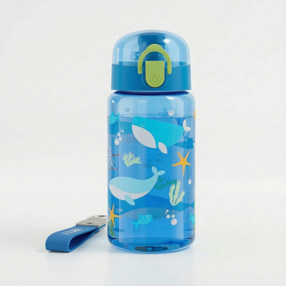 Transparente Trinkflasche Kinder Mit Print - Zydro