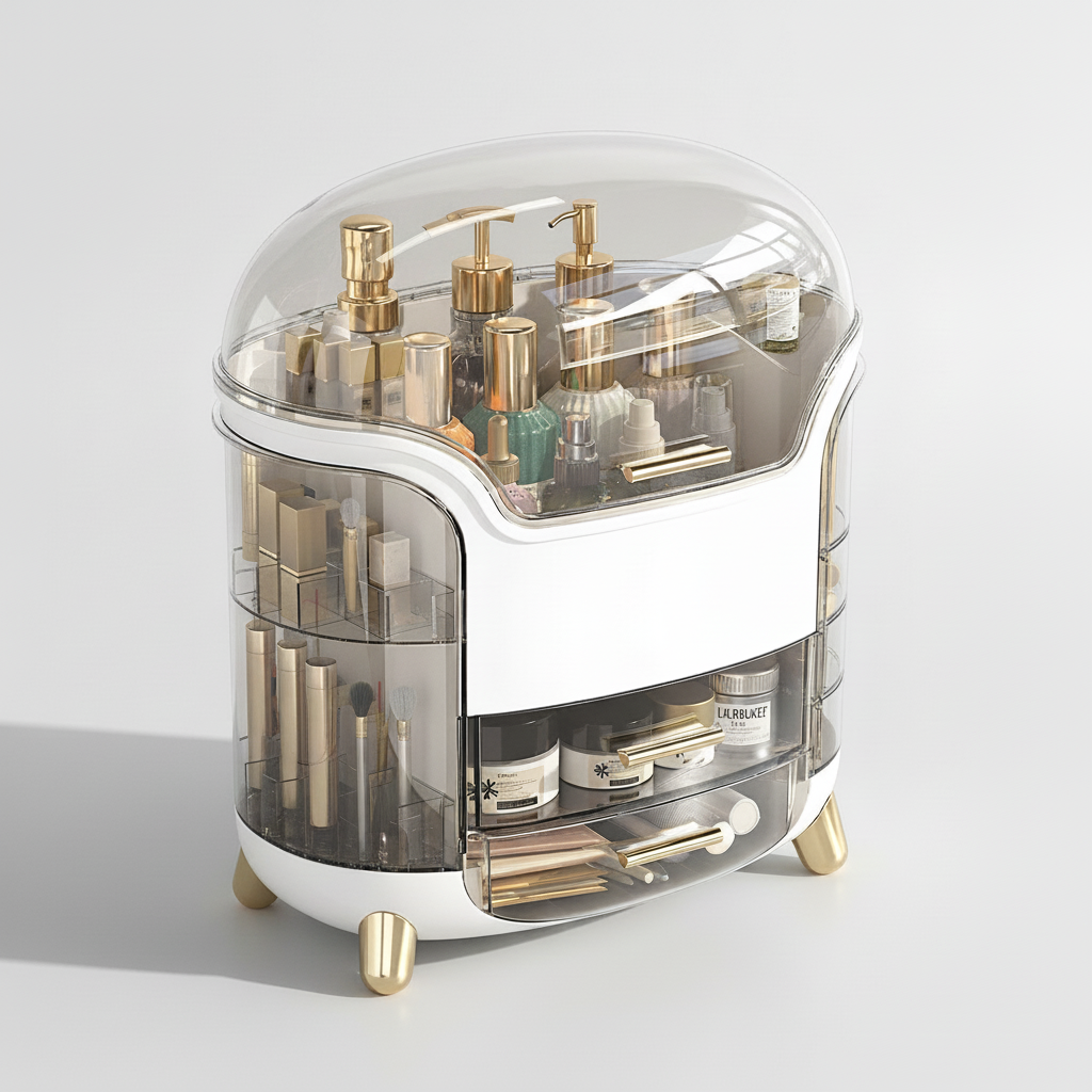 Transparenter Kosmetik Organizer - StyleHaven