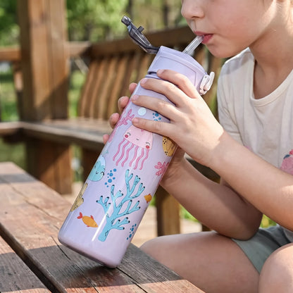Trinkflasche Für Kinder Mit Cartoon-Motiven - Sipify