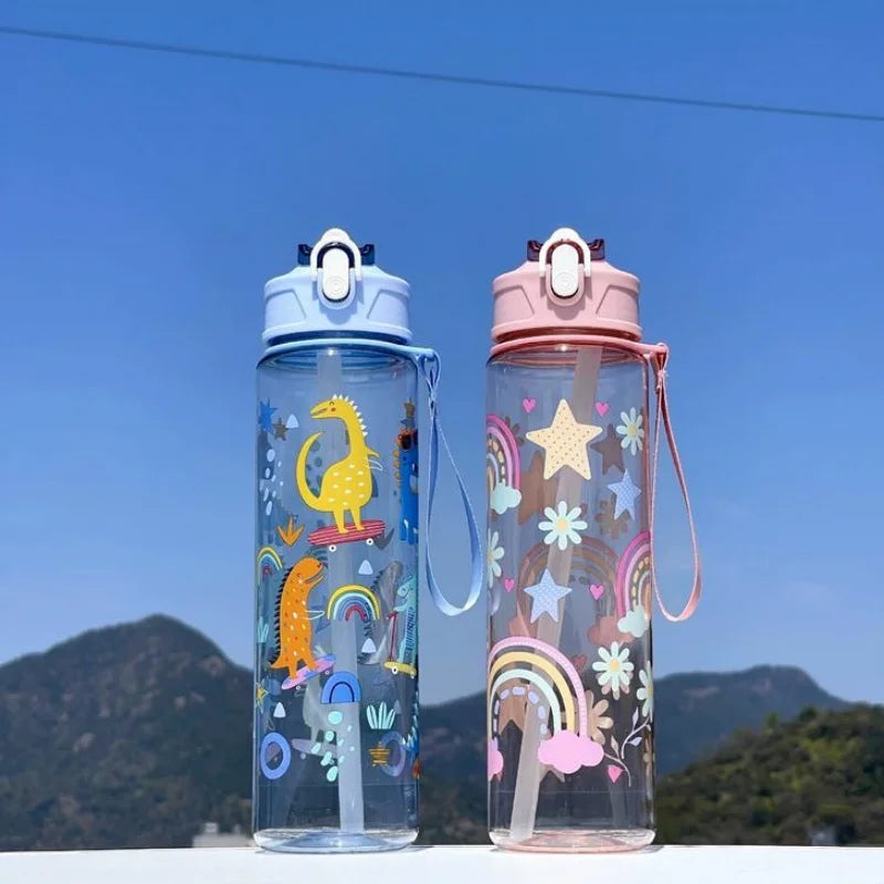 Trinkflasche Für Kinder Mit Cartoon-Motiven - Sipify