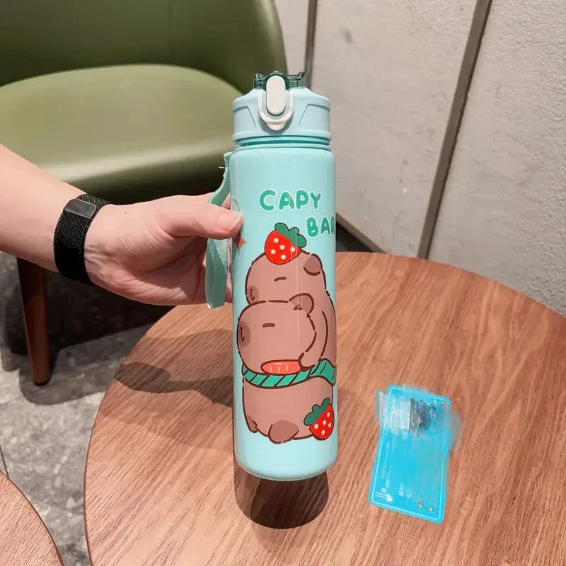 Trinkflasche Kinder Mit Capybara-Aufdruck - Capyflow