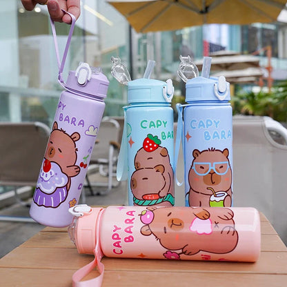 Trinkflasche Kinder Mit Capybara-Aufdruck - Capyflow