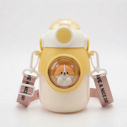 Trinkflasche Kinder Mit Cartoon-Motiv - Bubblio