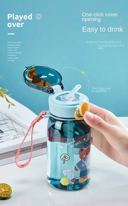 Trinkflasche Kinder Mit Strohhalm - Gulpzy