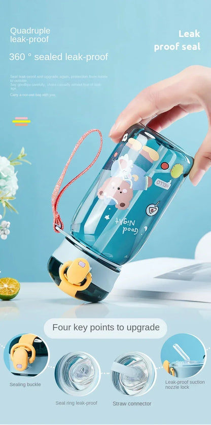 Trinkflasche Kinder Mit Strohhalm - Gulpzy