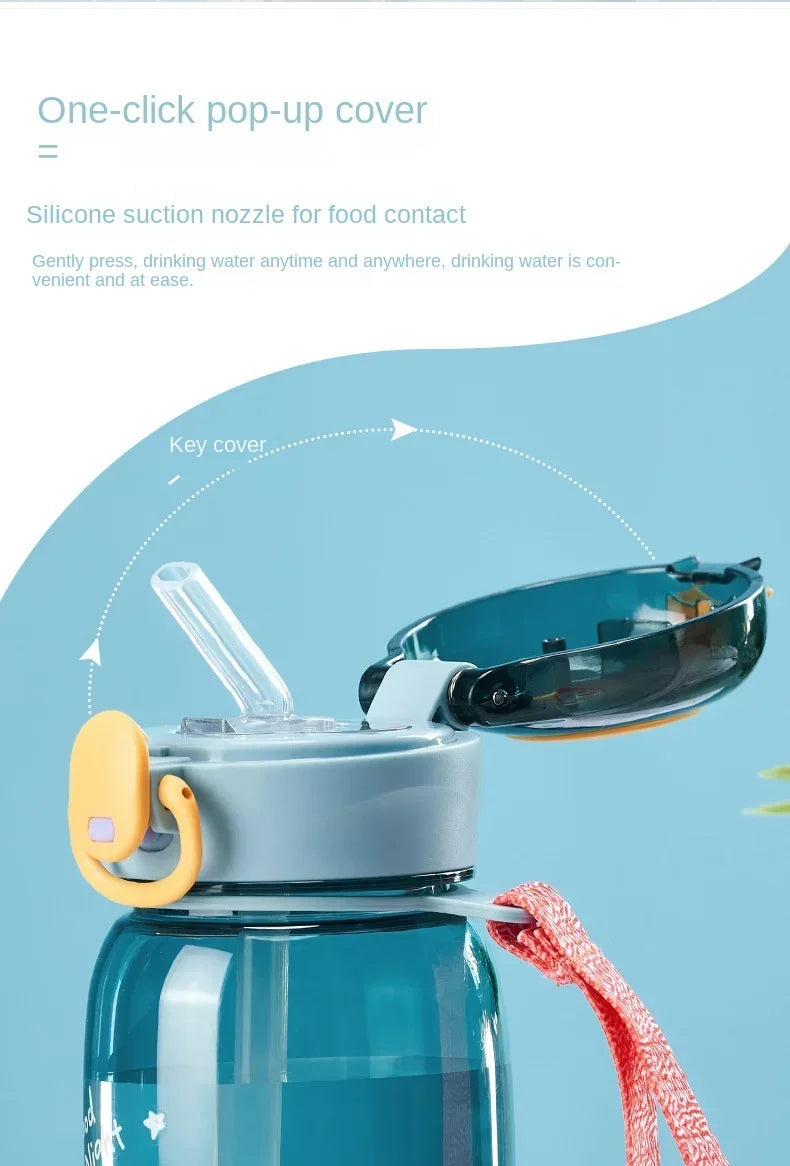 Trinkflasche Kinder Mit Strohhalm - Gulpzy