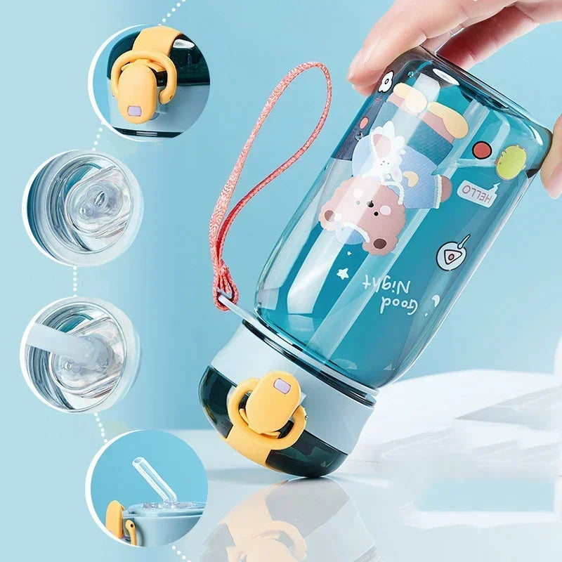 Trinkflasche Kinder Mit Strohhalm - Gulpzy