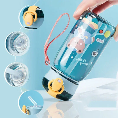 Trinkflasche Kinder Mit Strohhalm - Gulpzy