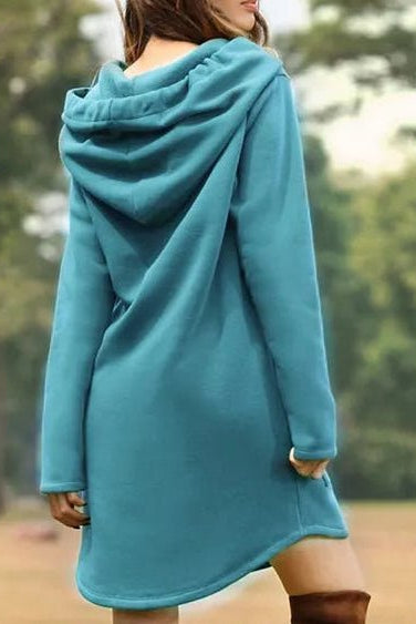Tunika-Kleid Mit Känguru-Tasche - Pauline