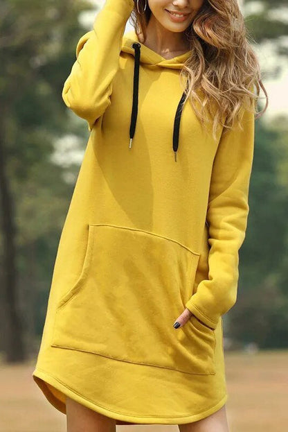 Tunika-Kleid Mit Känguru-Tasche - Pauline