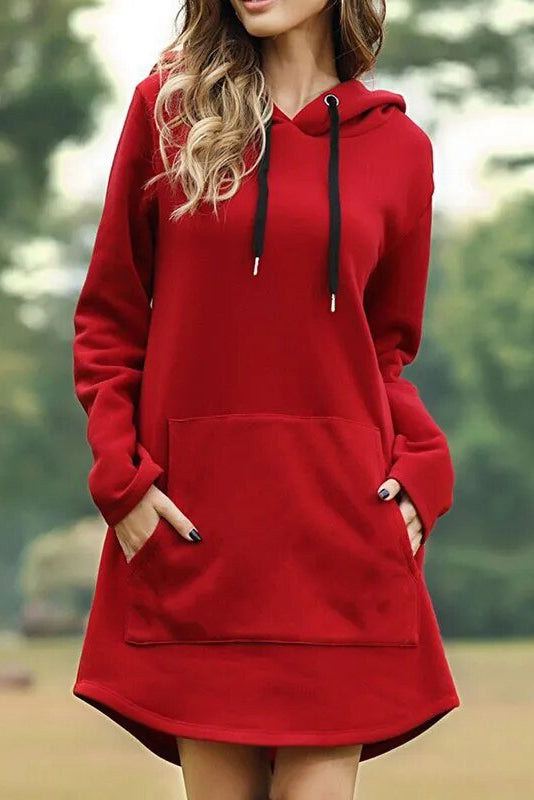 Tunika-Kleid Mit Känguru-Tasche - Pauline