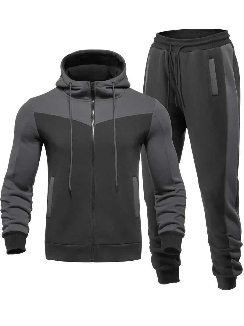 Two-Piece Men's Tracksuit With Hood - Kevin