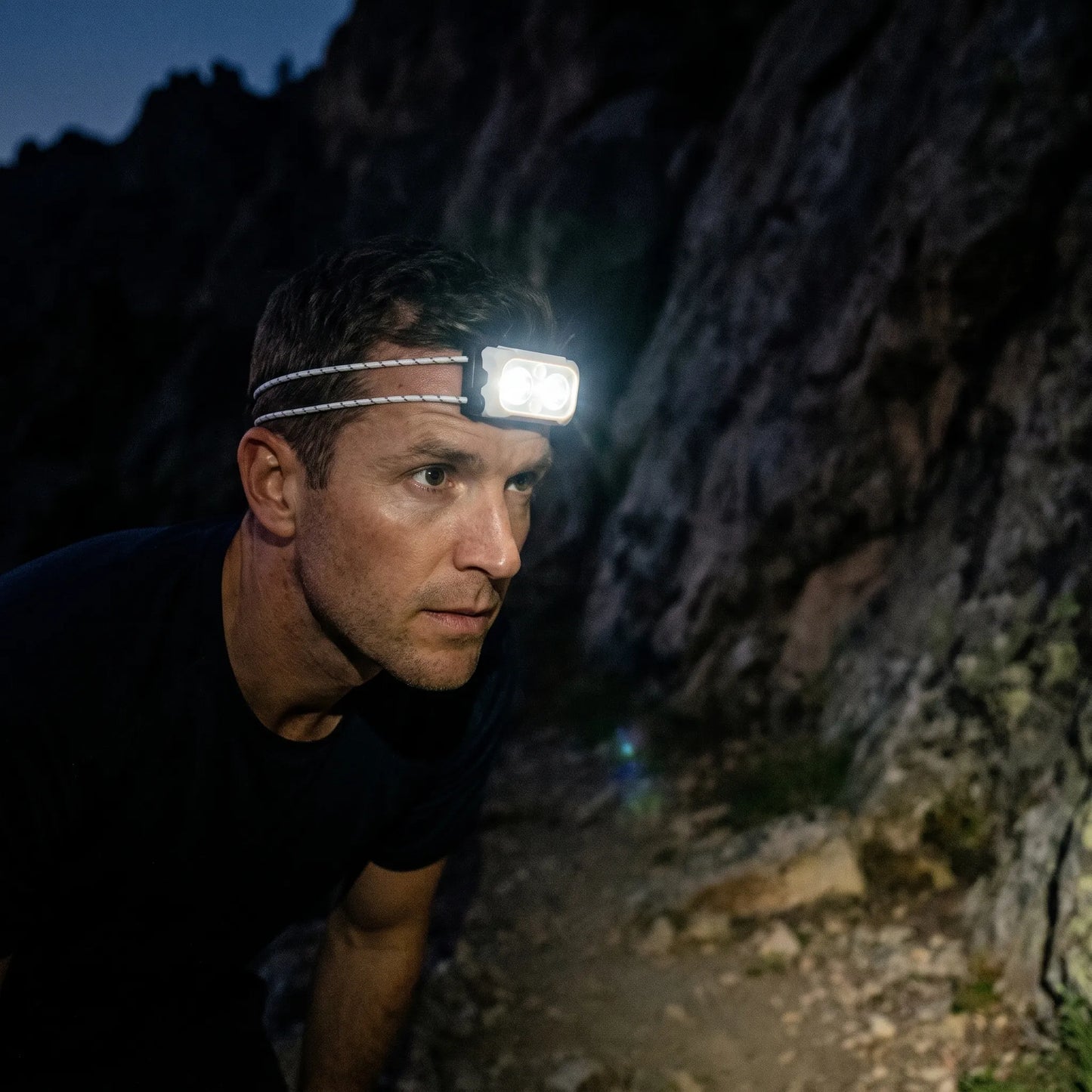 Ultraleichte Aufladbare Stirnlampe - Glowire