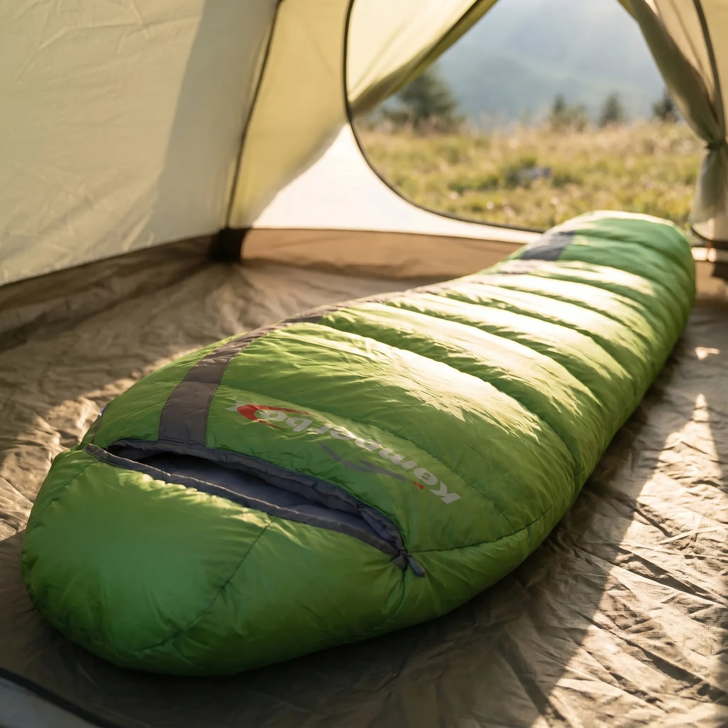 Ultraleichter Mumienschlafsack Mit Voluminöser Füllung -  Drifthollow