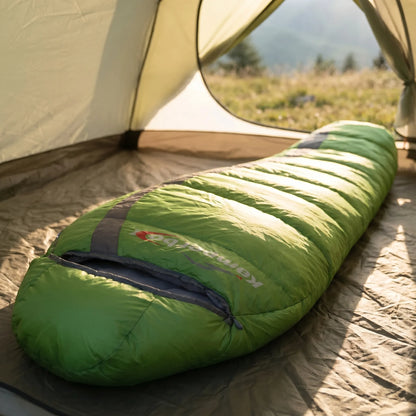 Ultraleichter Mumienschlafsack Mit Voluminöser Füllung -  Drifthollow