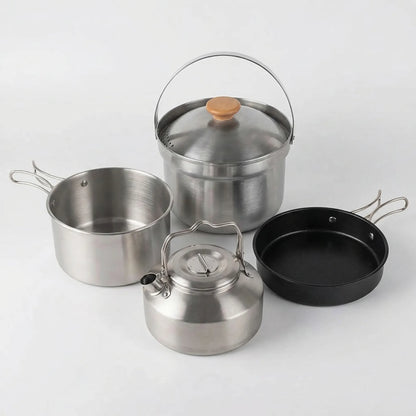 Umfangreiches Camping-Kochset -  Campkit