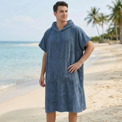 Umziehponcho Mit Kapuze - Rovada