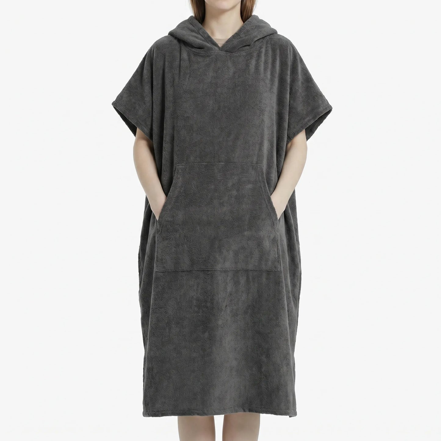 Umziehponcho Mit Kapuze - Rovada