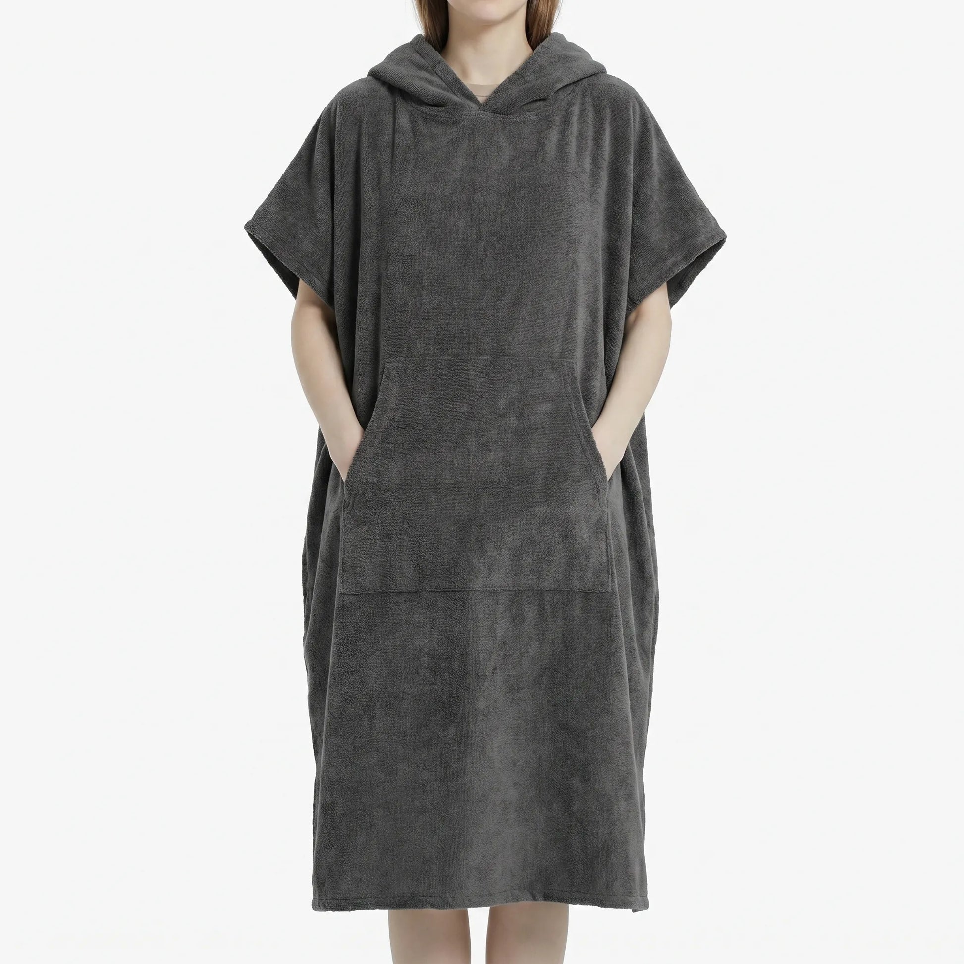 Umziehponcho Mit Kapuze - Rovada