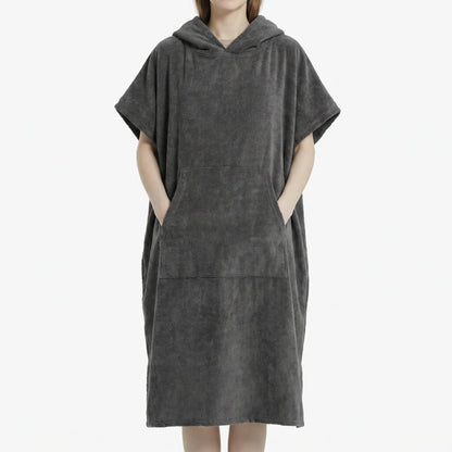 Umziehponcho Mit Kapuze - Rovada