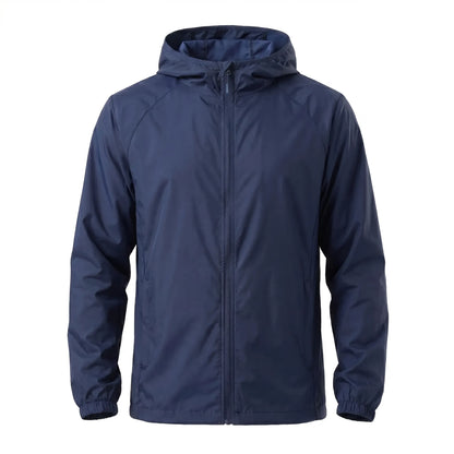 Unisex-Windbreaker Mit Kapuze -  Trailcoat