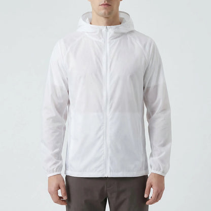 Unisex-Windbreaker Mit Kapuze -  Trailcoat