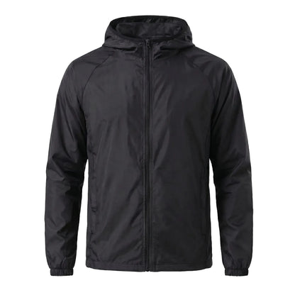 Unisex-Windbreaker Mit Kapuze -  Trailcoat