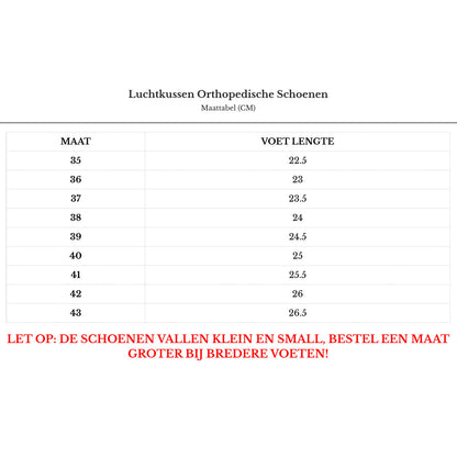 Orthopädische Luftkissenschuhe - OrthoAir