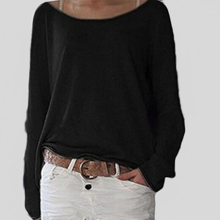 Bequeme Damenpullover mit langen Ärmeln – Soraya