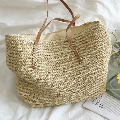 Geräumige Handtasche mit Robustem Schulterriemen - TerraWoven