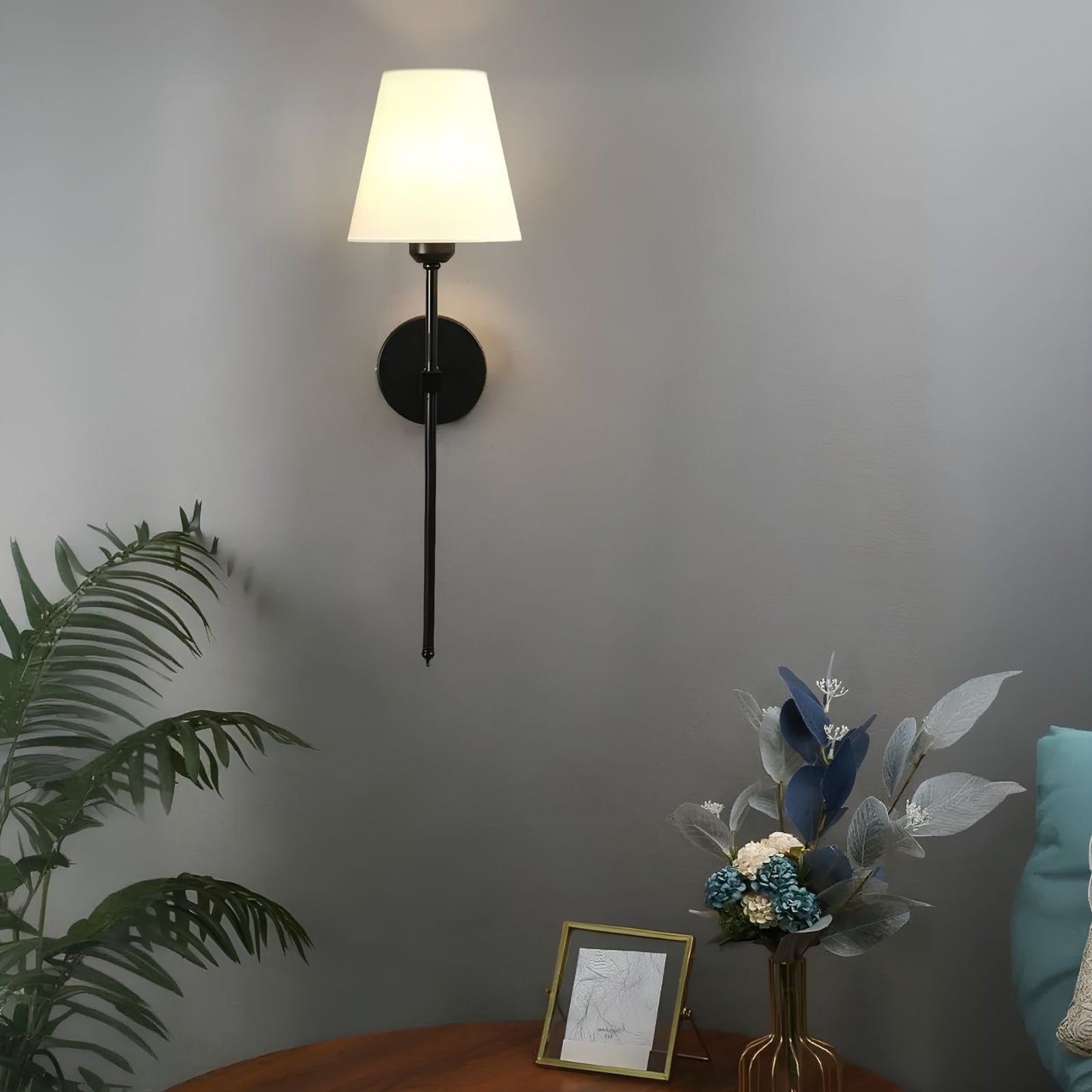 Drahtlose Luxus Wandleuchte - LumaElegance