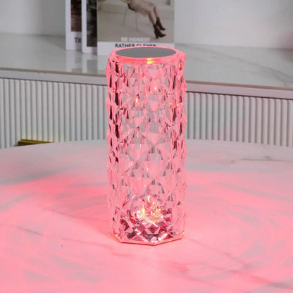 Kristall Tischlampe mit Touch-Bedienung - Aurora