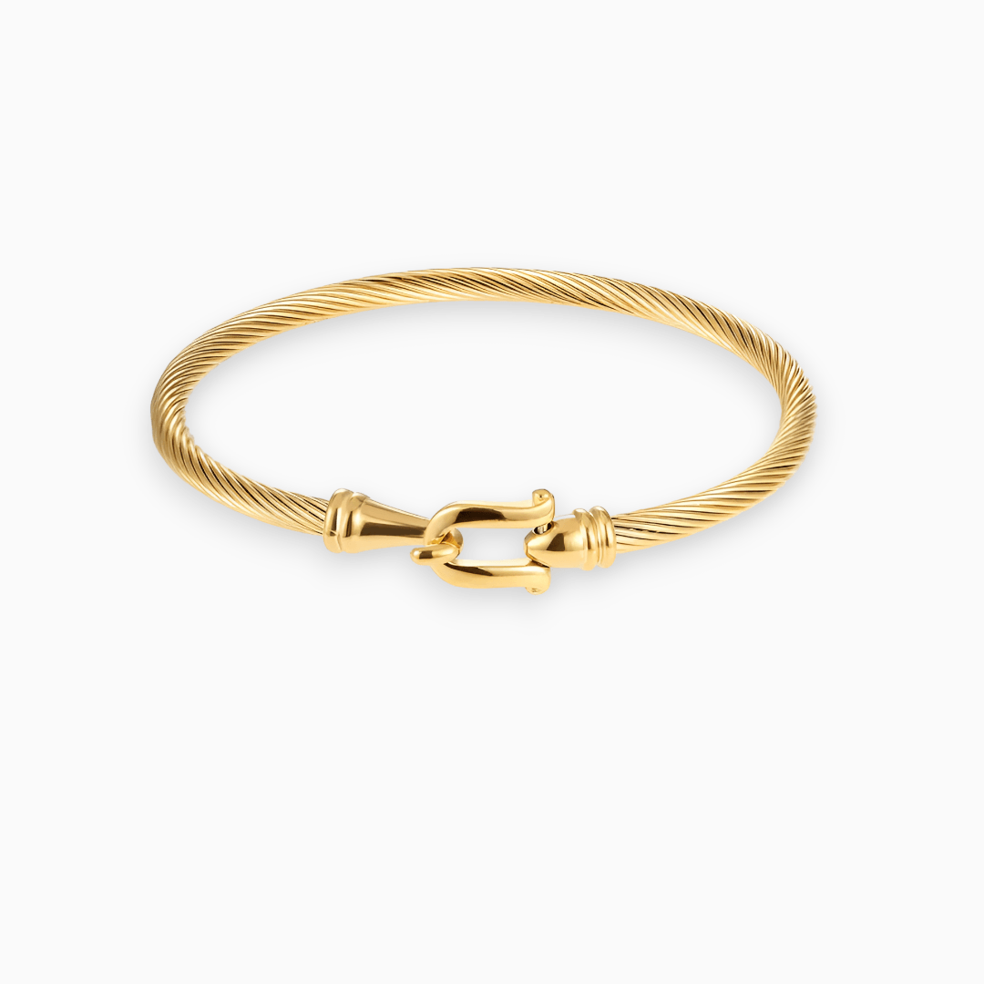 Vergoldetes Edelstahlarmband - VintageLink