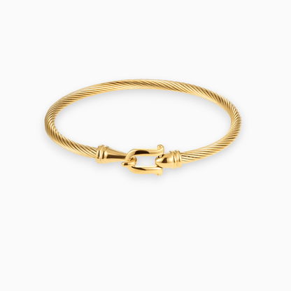 Vergoldetes Edelstahlarmband - VintageLink