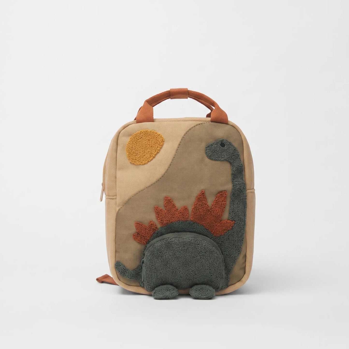 Verspielter Kinderrucksack Mit 3D-Dinosauriermotiv - Saurio