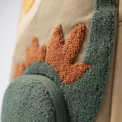 Verspielter Kinderrucksack Mit 3D-Dinosauriermotiv - Saurio