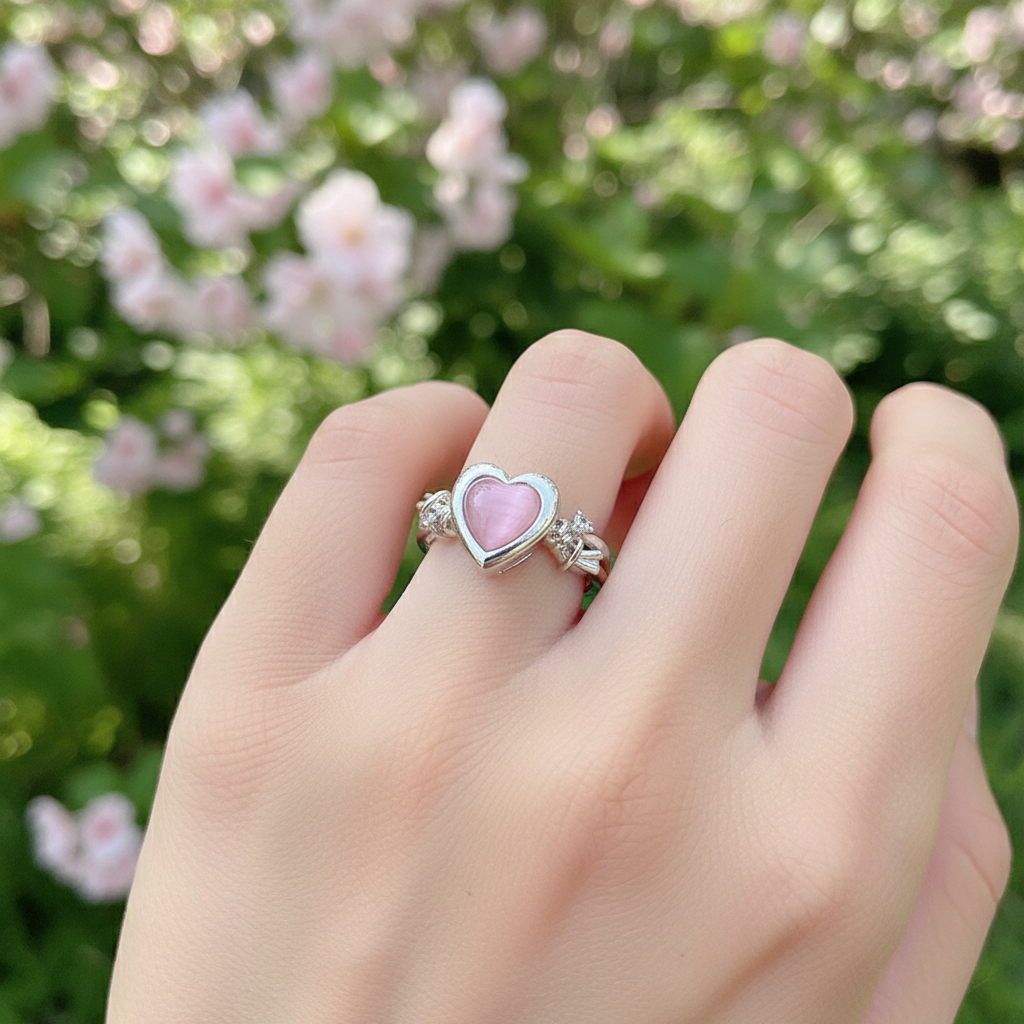 Verstellbarer Herzring - HeartJewelry