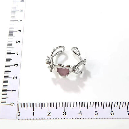 Verstellbarer Herzring - HeartJewelry