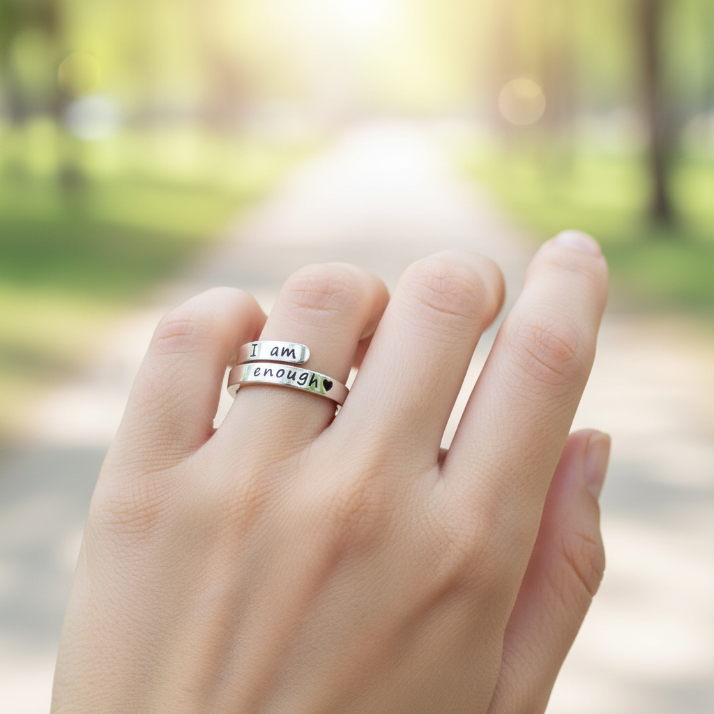 Verstellbarer Silberring - EmpowermentRing