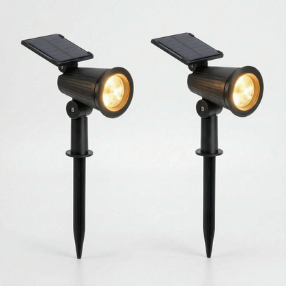 Verstellbarer Solar-Außenstrahler - Aurinox
