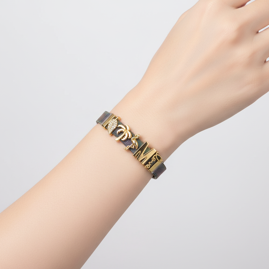 Verstellbares Edelstahl-Armband - StyleShine